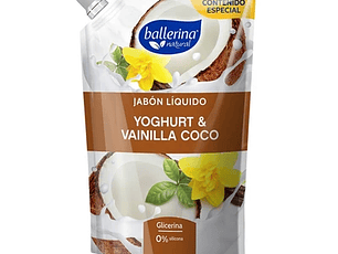 Ballerina Jabón Doypack Vainilla-Coco 650 ml