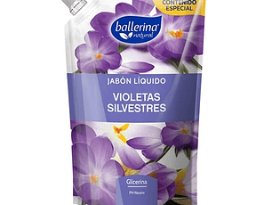 Ballerina Jabón Doypack Violetas Silvestres 650 ml