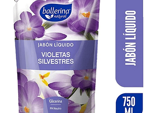 Ballerina Jabón Violetas Silvestres Doypack 750 ml