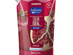 Ballerina Shampoo Sin Sal Granada Doypack 750 ml