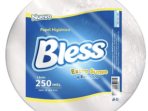 Bless Papel Higiénico Industrial 250 Mts