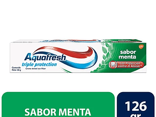 Aquafresh Pasta Dental Menta 126 Gr