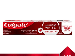 Pasta Dental Colgate Luminous 140 Gr