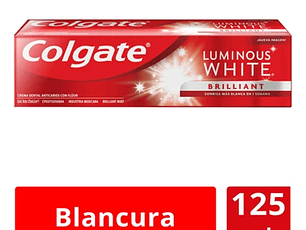Pasta Dental Colgate Luminous White Brilliant 125Ml