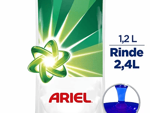 Detergente Líquido Ariel Doble Poder 1,2 L