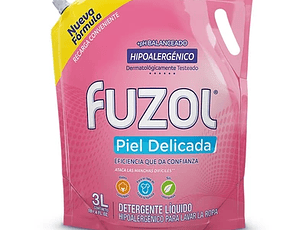 Fuzol Detergente Líquido Hipoa.Doypack 3 Lts.