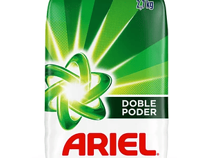 Ariel Detergente Polvo Doble Poder 2.7 Kg
