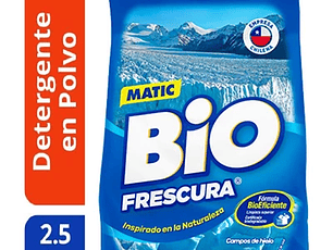 Bio Frescura En Polvo Campos De Hielo 2.5 Kg