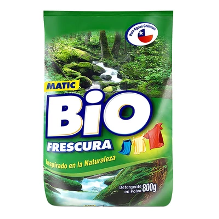 Biofrescura Detergente Polvo Bosque Nativo 800 Grs 1