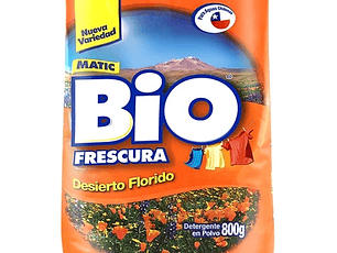 Biofrescura Detergente Polvo Desierto Florido 800 Grs