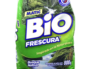 Detergente en polvo Bio Frescura Bosque Nativo 2.5 kg