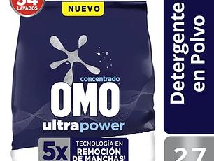Omo Detergente Polvo Matic Multiacción 2.7Kg