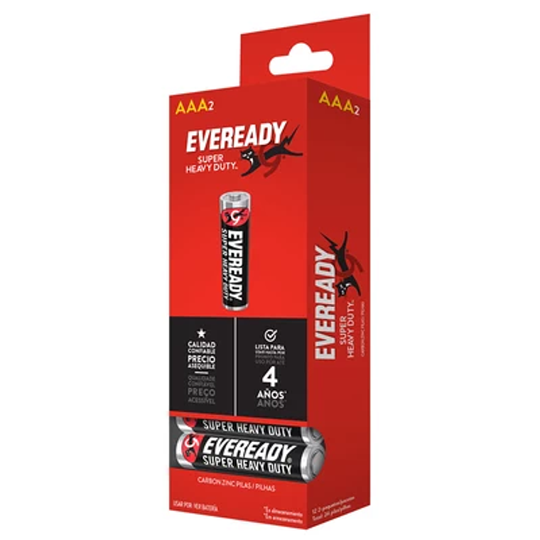 Eveready Display Pila Negra Aaa X 24 (1212 Bp-24) 1