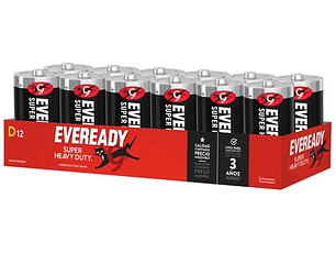 Eveready Pila Gde. Cte D X 12.