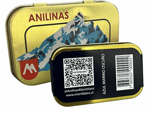 Anilina Mont Blanc 2 Azul Marino Oscuro.