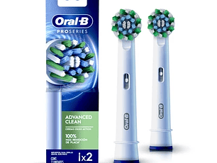 Cabezales De Repuesto Oral-B Cross Action, 2Un