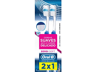 Cepillo De Dientes Oral-B Sensitive Indicator Extra Soft, 2 Un