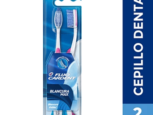 Cepillo FluoCardent Blanc Max 2 Unidades