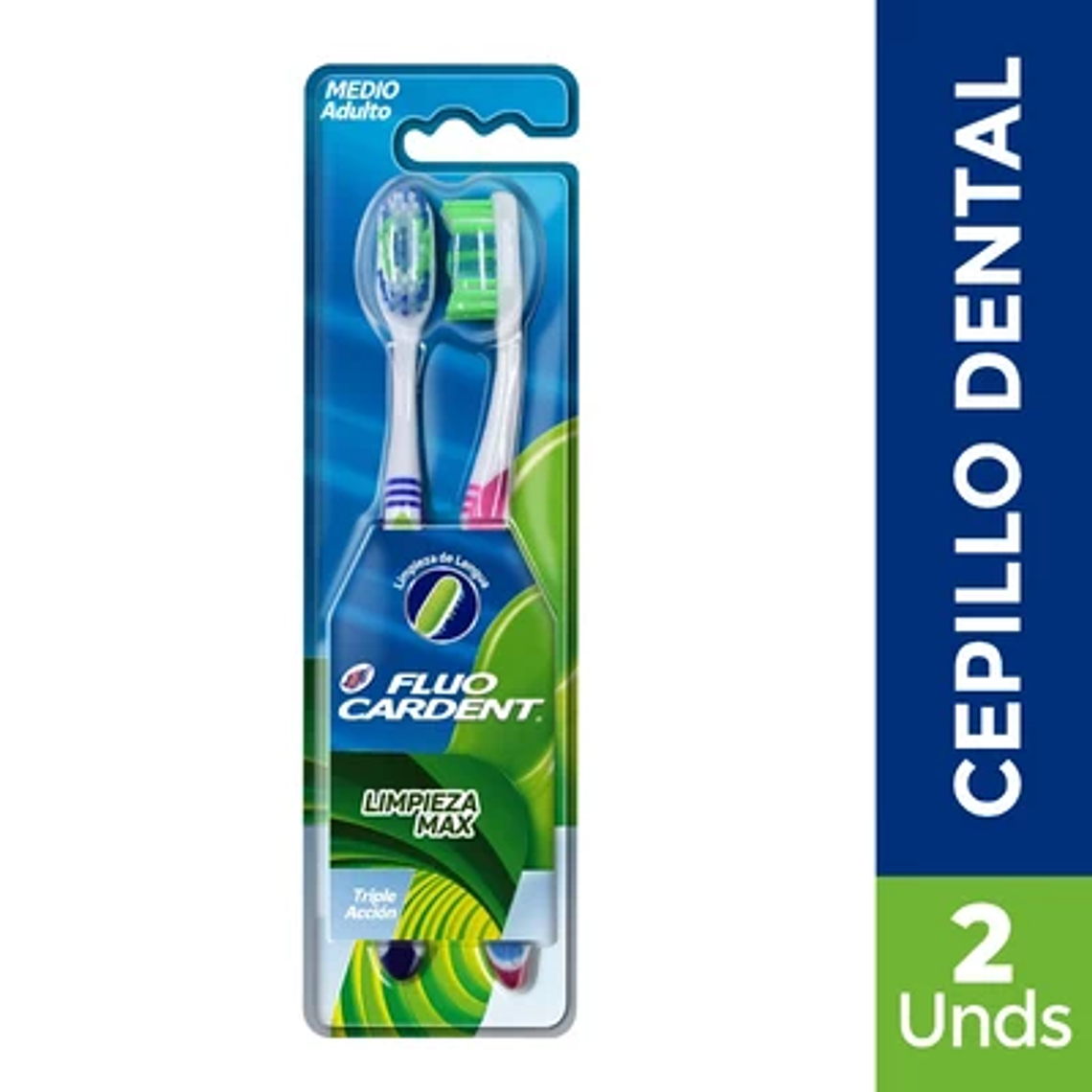 Cepillo FluoCardent Limp Max 2 Unidades 1