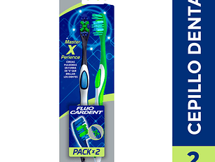 Cepillo FluoCardent mast X-Perience 2 unidades