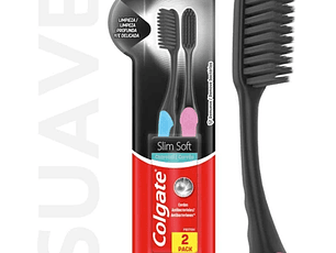 Colgate Cepillo Slim Soft Black 2x1