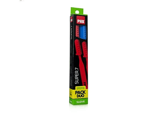 Phb Cepillo Super 7 Pack Duo Suave