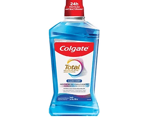 Colgate Enjuague Bucal Total Clean Mint 1 Litro