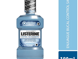 Listerine Enjuague Bucal Control Sarro 180 Ml