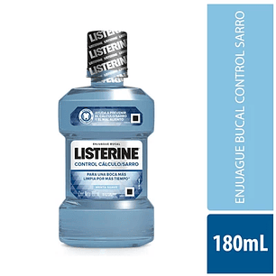 Listerine Enjuague Bucal Control Sarro 180 Ml