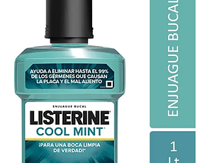 Listerine Enjuague Bucal Coolmint 1 Litro