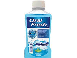 Oralfresh Enjuague Menta Fuerte 250 Ml