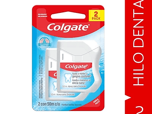 Hilo Dental Colgate 50M Promo Lleve 2 Pague 1