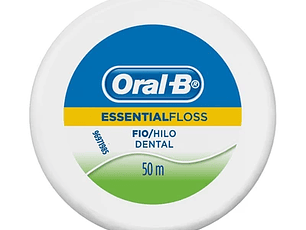 Hilo dental sabor menta Oral-B EssentialFloss, 2Un