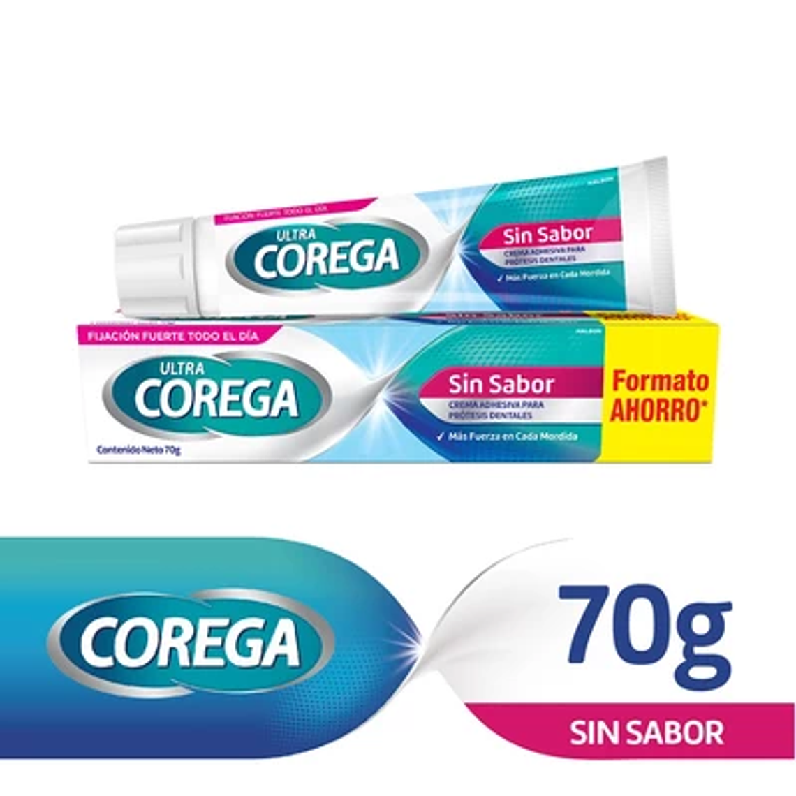 Corega Sin Sabor 70 Gr 1