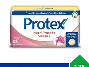 Jabón En Barra Protex Omega 3 125G
