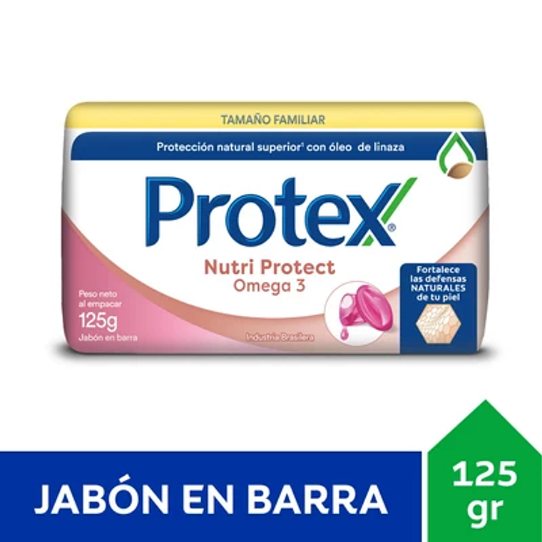 Jabón En Barra Protex Omega 3 125G 1