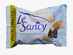 Le Sancy Jabón barra aceite de almendras 2unid. de 150gr