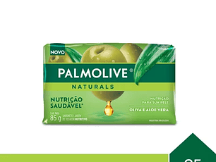 Palmolive Jabón Barra Aloe Vera Y Oliva 85G