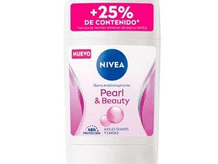 Antitranspirante Nivea Pearl & Beauty Original Barra