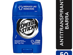 Desodorante Barra Speed Stick Stainguard Clean 50G