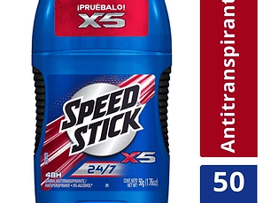 Desodorante En Barra Speed Stick X5 Active 50G