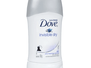 Dove Desodorante en barra invisible dry 50gr