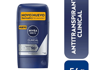 Nivea Desodorante Clinical Barra Hombre 50 Ml