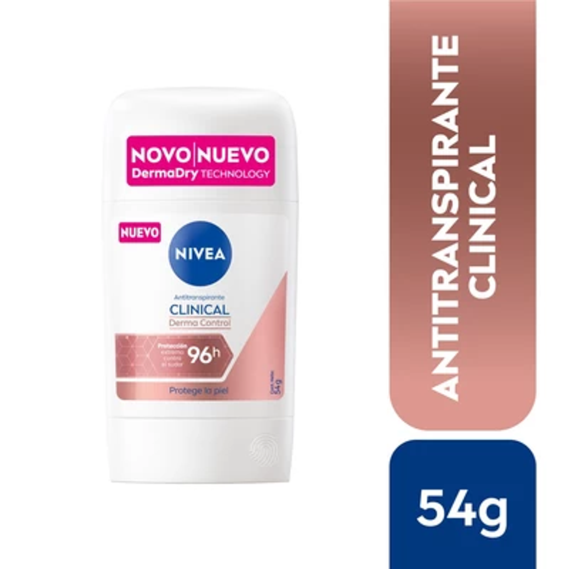 Nivea Desodorante Clinical Barra Mujer 50 Ml 1