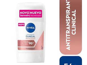 Nivea Desodorante Clinical Barra Mujer 50 Ml