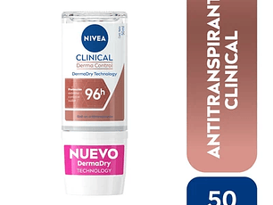 Nivea Desodorante Clinical Roll On Mujer 50 Ml