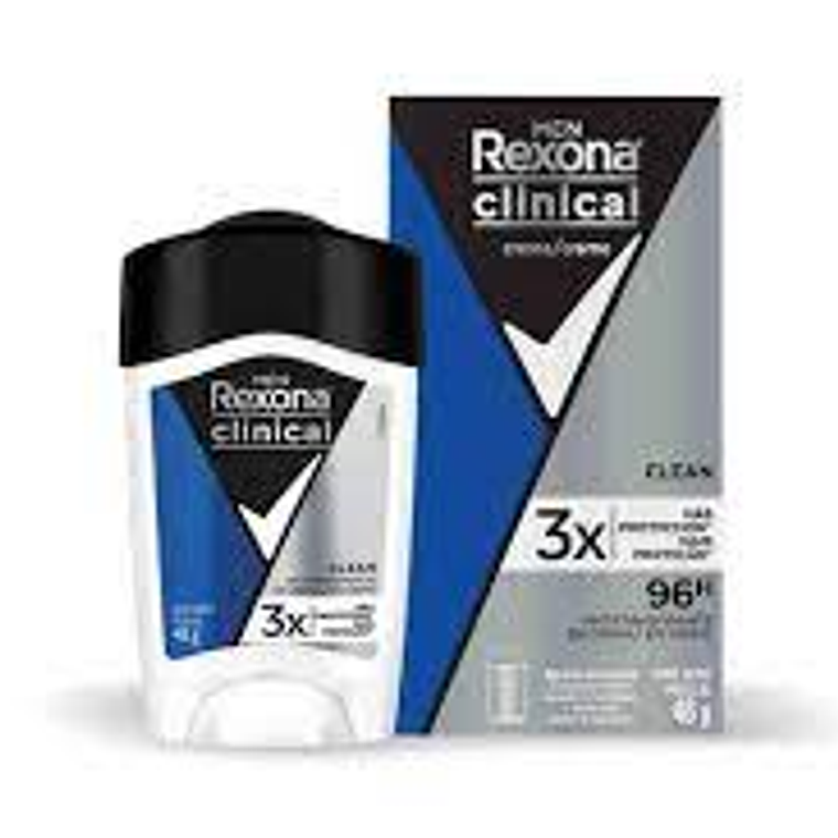 Rexona Men Clinical Desodorante en crema clean 48gr 1