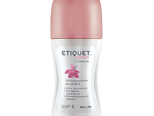 Etiquet Desodorante . Roll-On Clasico 60Grs.