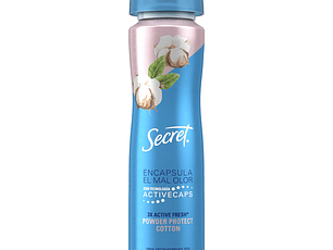 Desodorante Secret Spray Antitranspirante Powder Protect Cotton 93 g