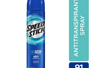 Desodorante Spray Speed Stick Waterproof Fresh 91G